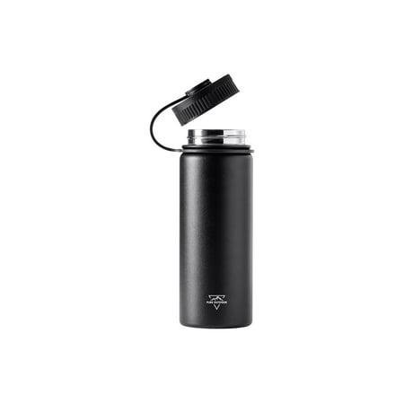 SweatProof Monoprice Vacuum Sealed Wide Mouth Water Bottle 32oz White Insulated | BPA Free Hot and Cold Pure Outdoor Collection